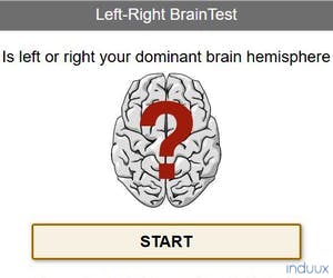Brain Test Left-Right Brain Test